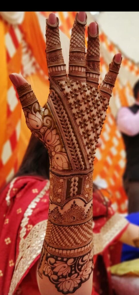 bridal mehndi