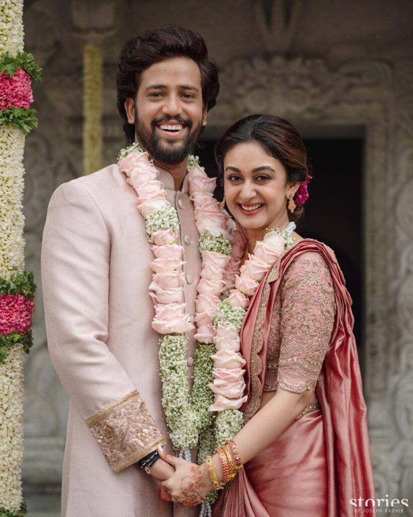 Aishwarya Arjun and Umapathy Ramaiah’s temple engagement ceremony radiates special significance- PICS inside