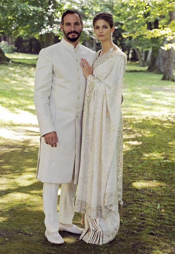 American model weds Aga Khan prince