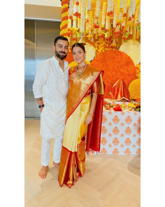 Anushka Sharma-Virat Kohli First Time Celebrated Ganesh Chaturthi After Birth Of Baby Girl, Vamika