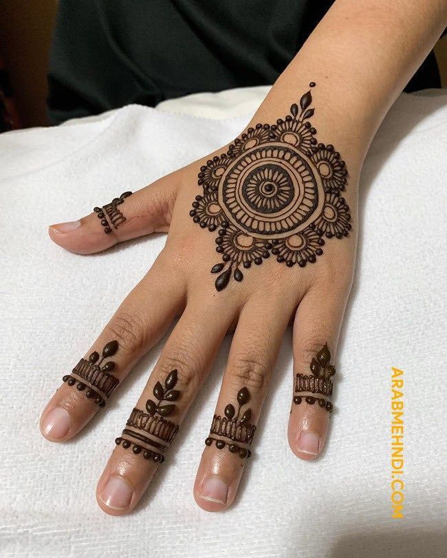 Arabic Mehndi Design for Hands | Simple Henna Mehndi Design | Very Beautiful Mehndi Design 2021