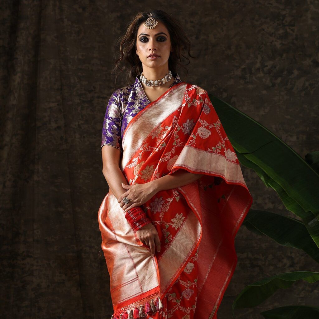 Authentic Luxurious Handcrafted Banarasi Sarees | Dupattas