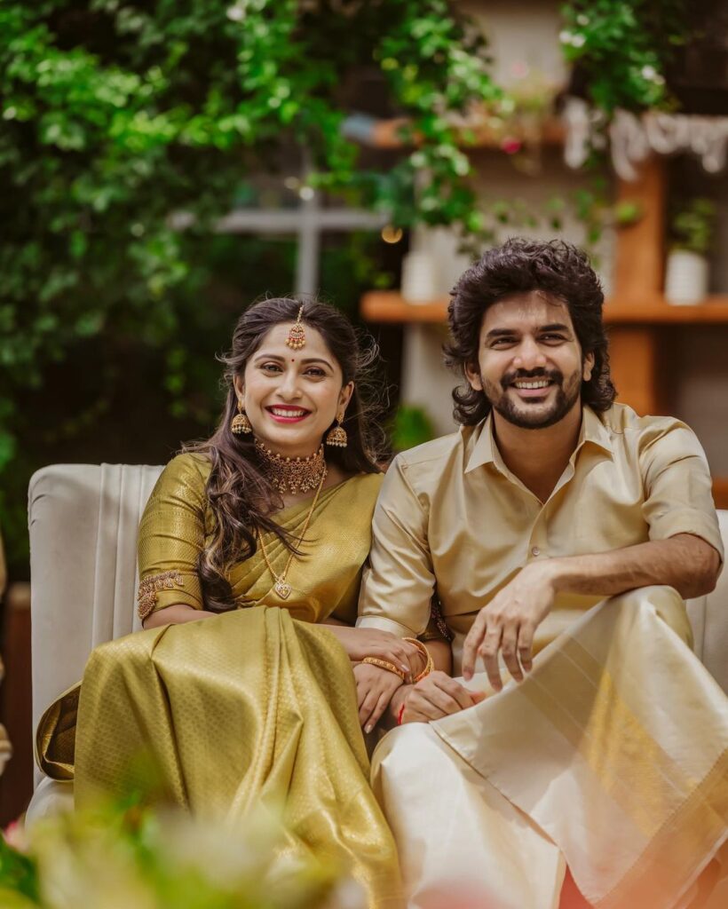 ‘BB Tamil’ Fame, Kavin Gets Married To Monicka David, Bride Stuns In A Green-hued Silk Saree