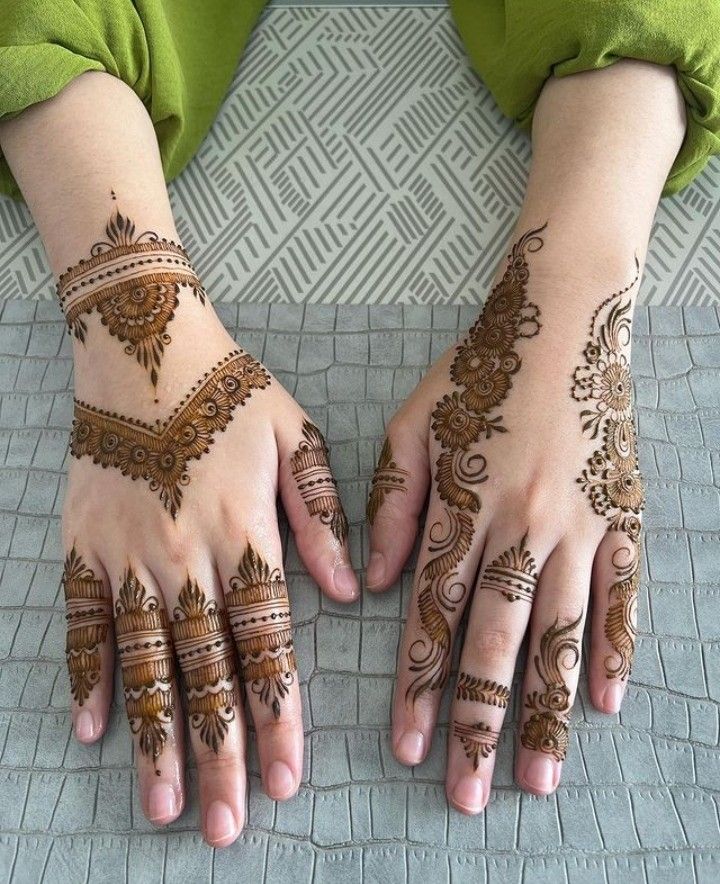 Back Hand Henna Design!