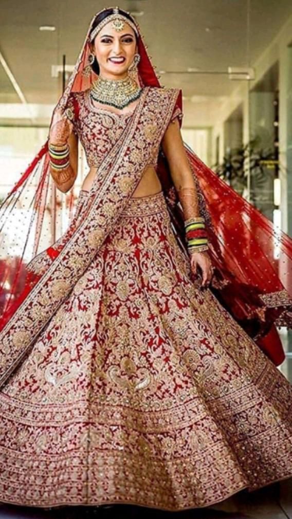 Beautiful Bridal Lehnga  #designerwear