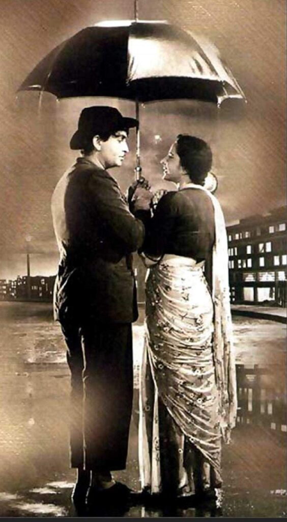 Bollywood Vintage Raj kapoor Nargis Aawara – Poster for Home Office and Gift