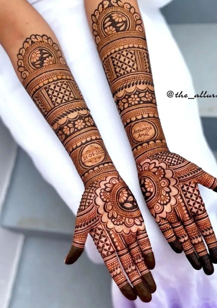 Bridal mehndi