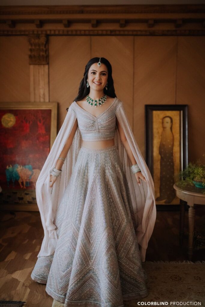 Brides Who Wore Grey Lehengas We Absolutely Loved!