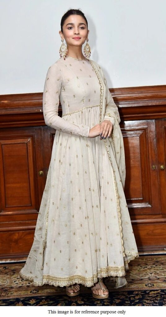 Buy Bollywood Sabyasachi Inspired Alia bhatt Kalank movie promotion anarkali in UK, USA and Canada