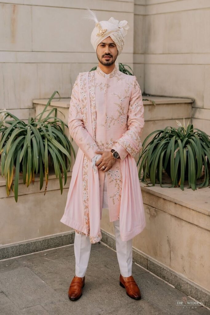 Cherry Blossom Sherwani