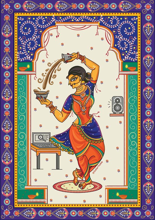 Contemporary Illustrations in Orissa Pattachitra