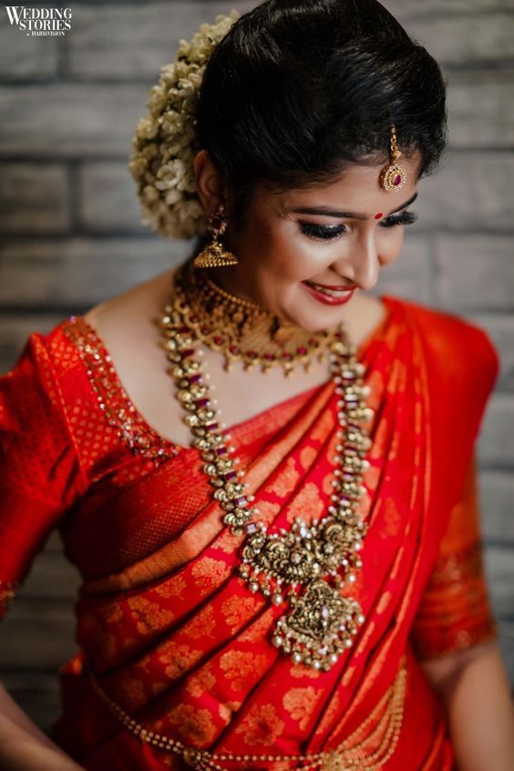 Creative South Indian Bride Solo Portraits Ideas