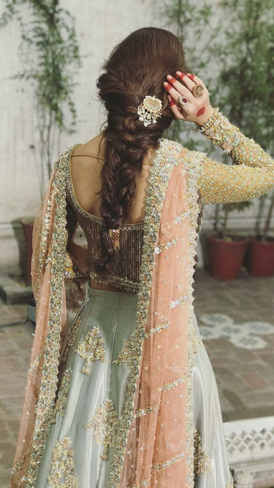 Ditch The Flowers, The Brides Are Moving Towards Embellished Braids