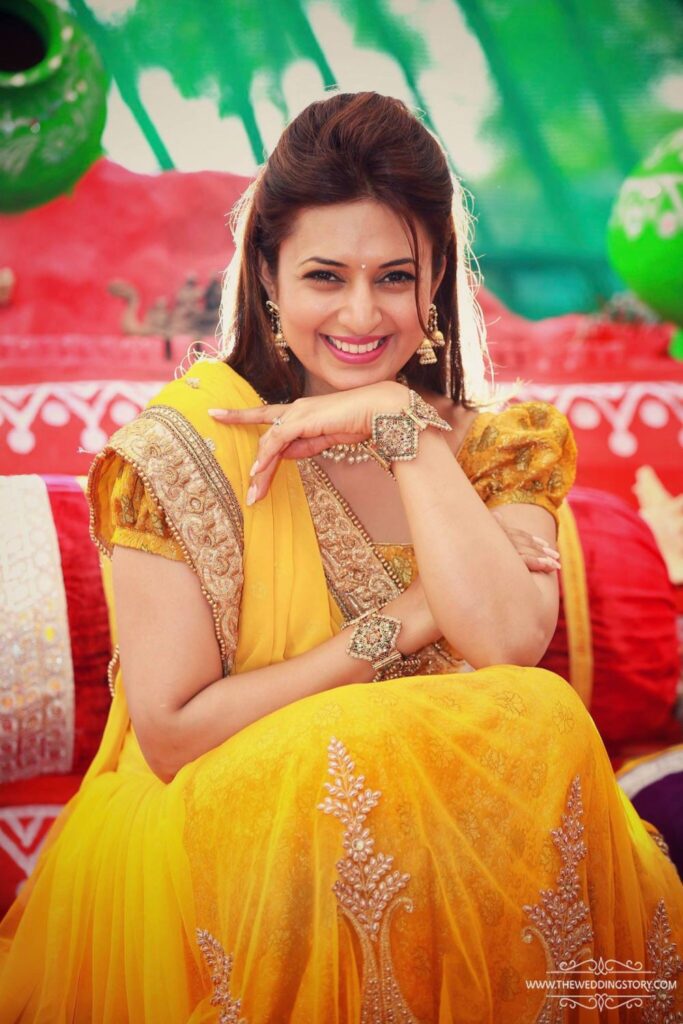 Divyanka, the Blushing Bride