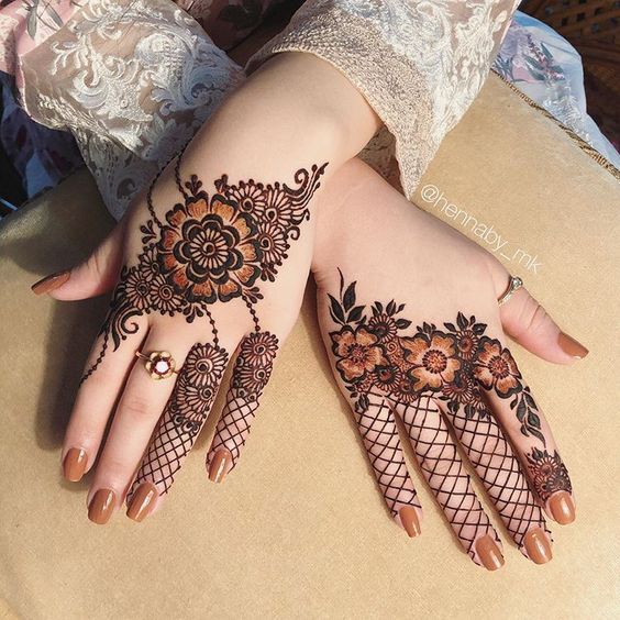 Easy Mehndi Designs For Your Gorgeous Henna Look