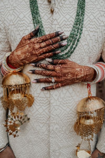 Elegant Mumbai Wedding With The Bride In A Beautiful Pastel Pink Lehenga