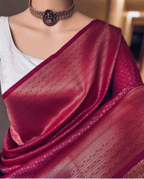 wedding saree look