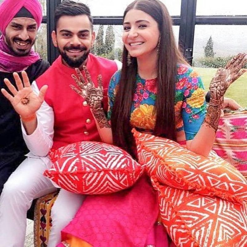 First Photos: Virat & Anushka Wedding