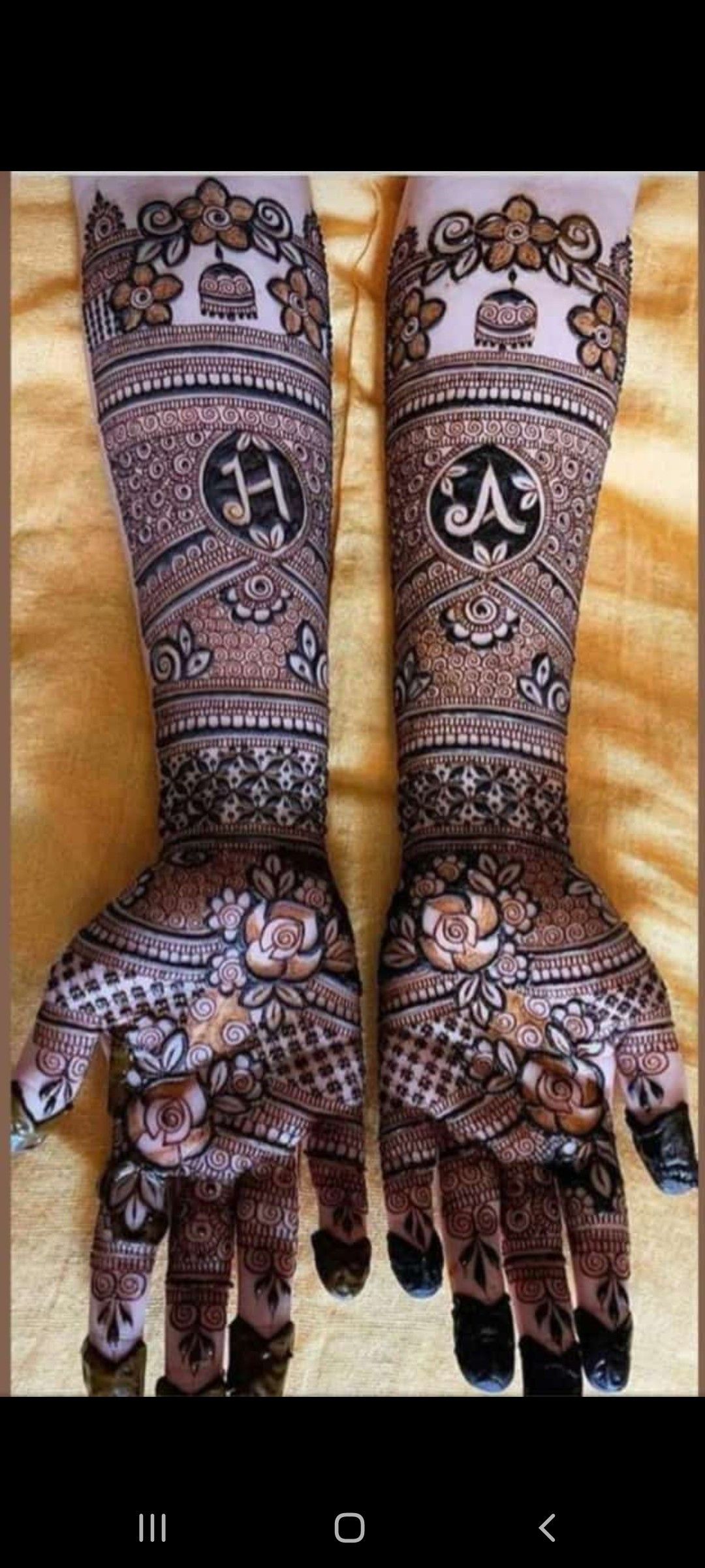 bridal mehndi