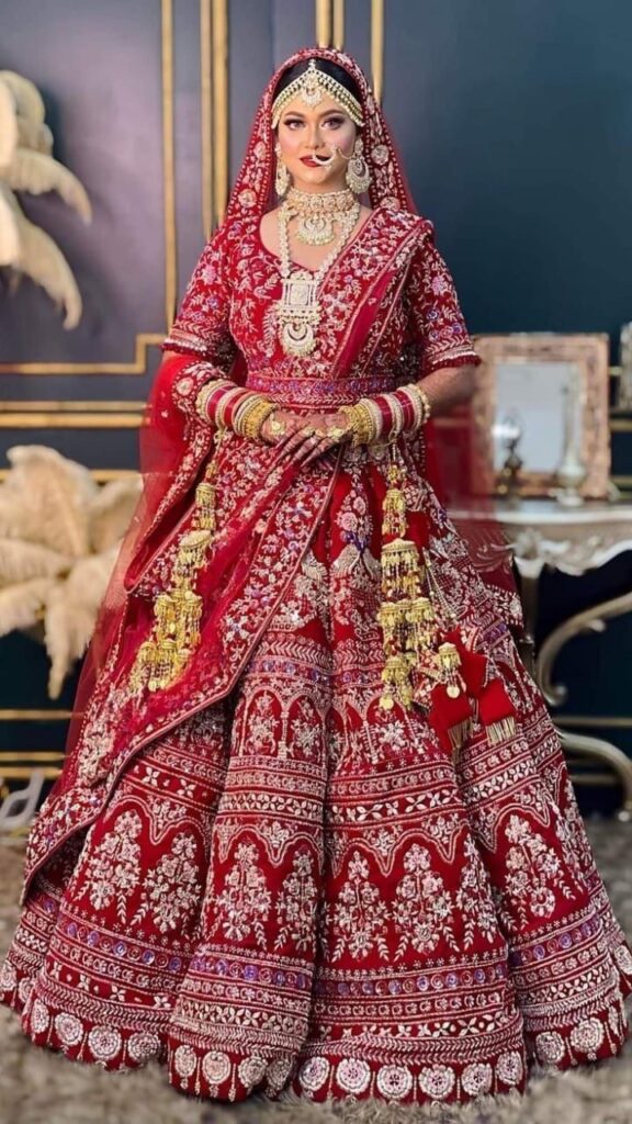 Gorgeous beautiful bridal lehenga