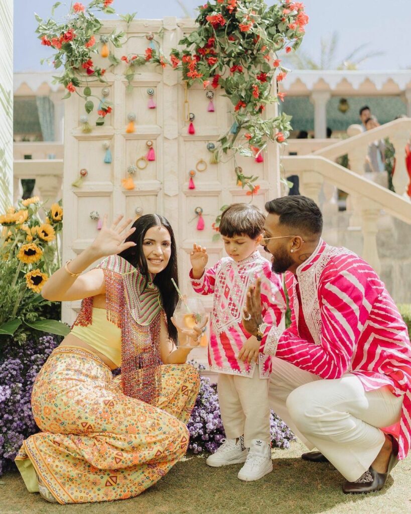 Hardik Pandya and Natasha Stankovic