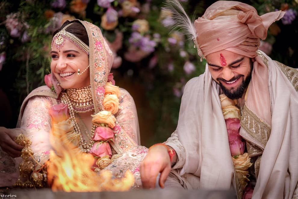 Here Are All The Photos From Virat And Anushka’s Wedding That You Need To Cry Over