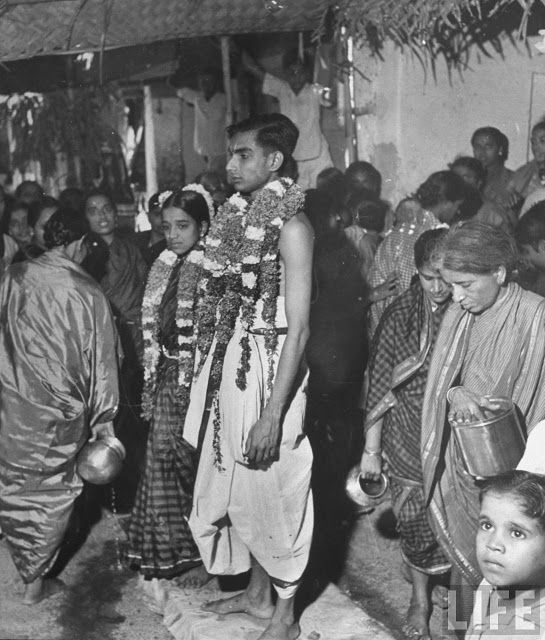 Hindu Brahmin Caste Wedding Ceremony – India 1946