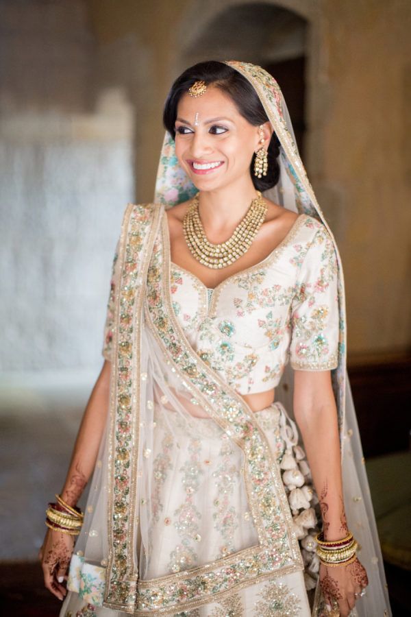 Indian Fusion Wedding on the Mediterranean Coast at Château De Castellaras