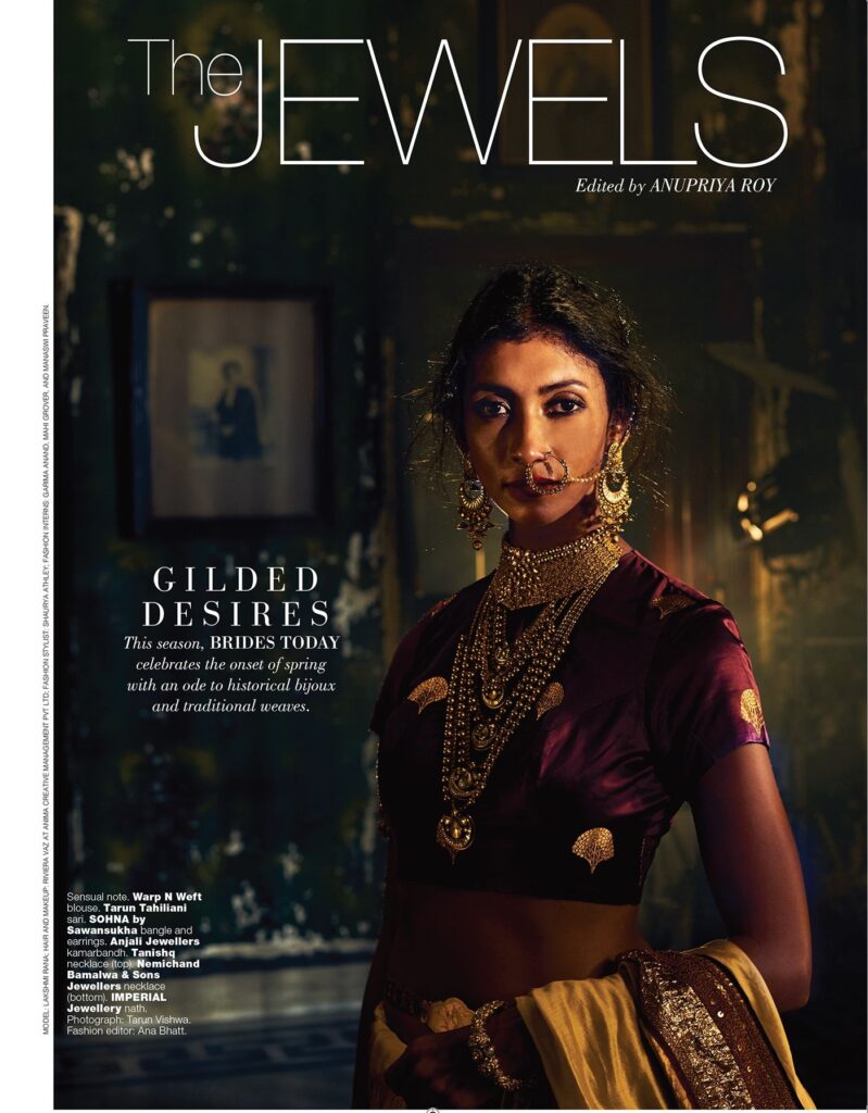 Jewellery Editorial, Kolkata – Brides Today – Feb ’18