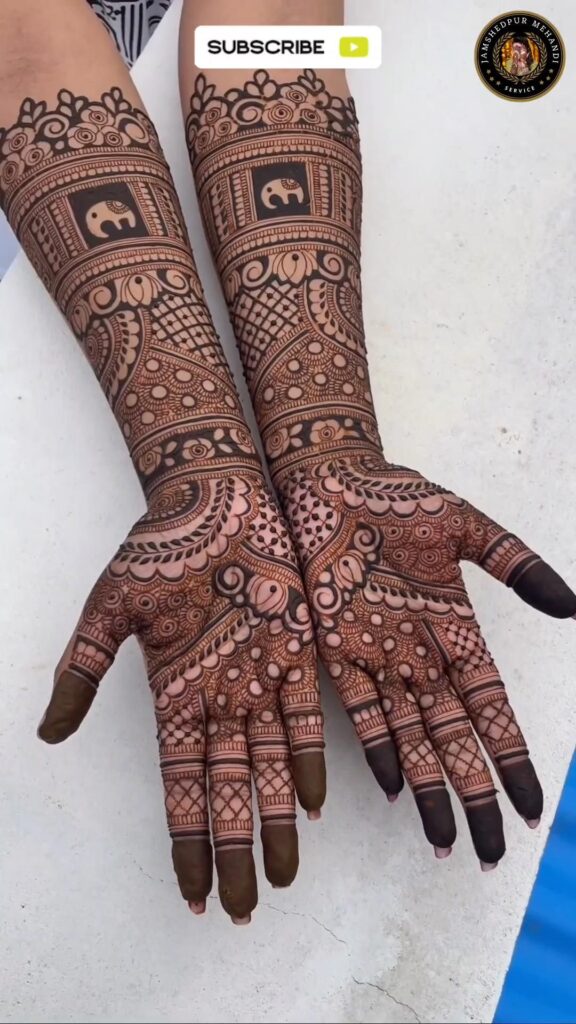 Latest Bridal Mehandi Design 2023 || Jamshedpur Mehandi Service || For Booking: 7633819455