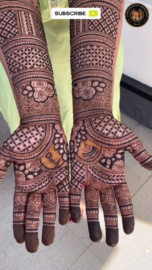 Latest Mehandi Design 2024 || Jamshedpur Mehandi Service || For Booking- 7633819455 #henna