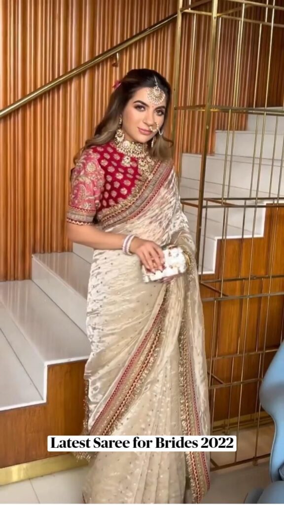 Latest Saree for Brides 2022