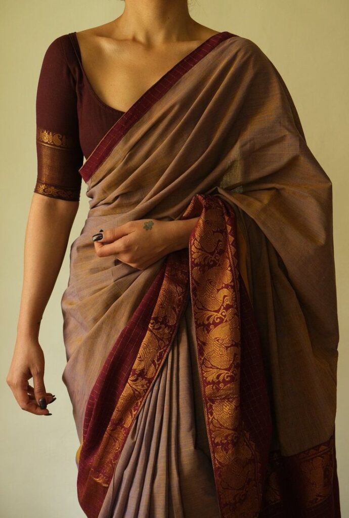 Latest party wear sarees 2021.