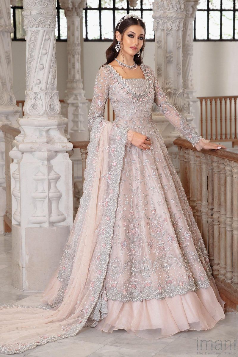 embroidered bridal lehenga