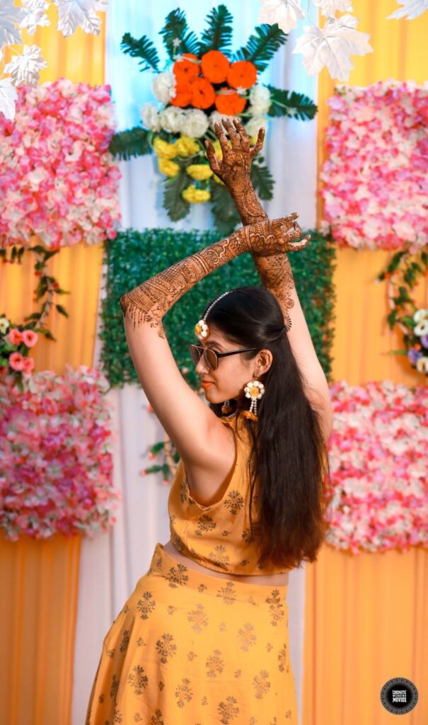 Mehandi Bride Beautiful Capture By @sandeep1rokde