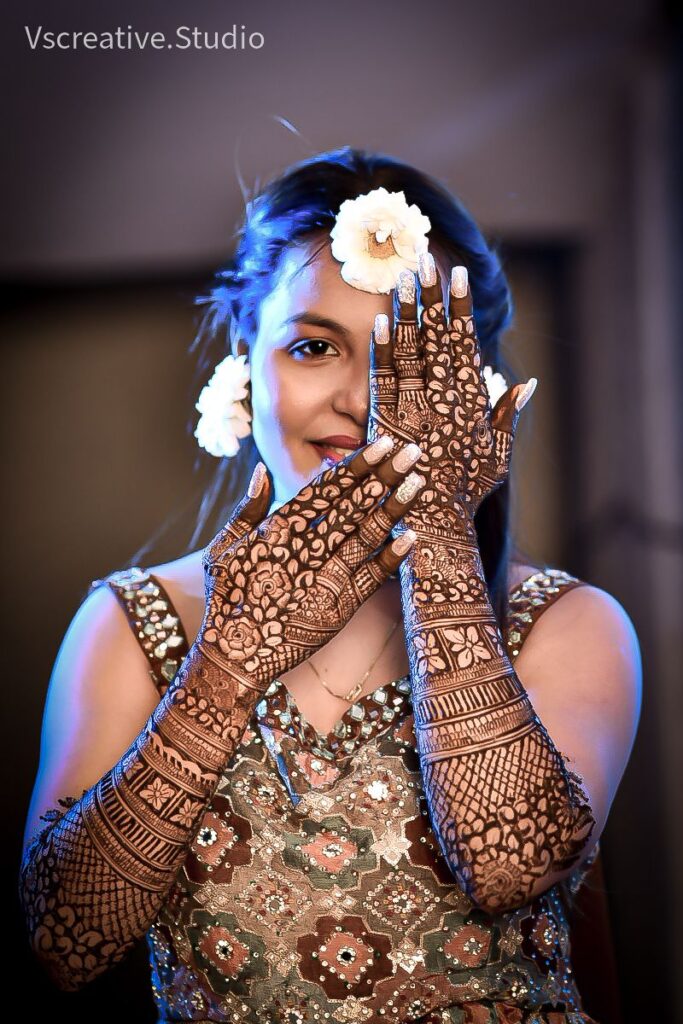 Mehendi look