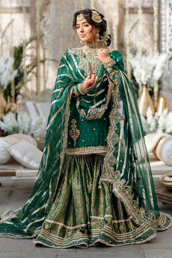 Mohsin Naveed Ranjha Inspired Emerald Bridal – Etsy