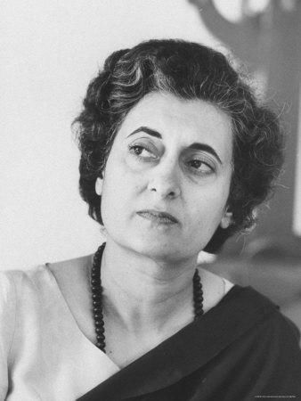 ‘Mrs. Indira Gandhi’ Premium Photographic Print – Larry Burrows | Art.com