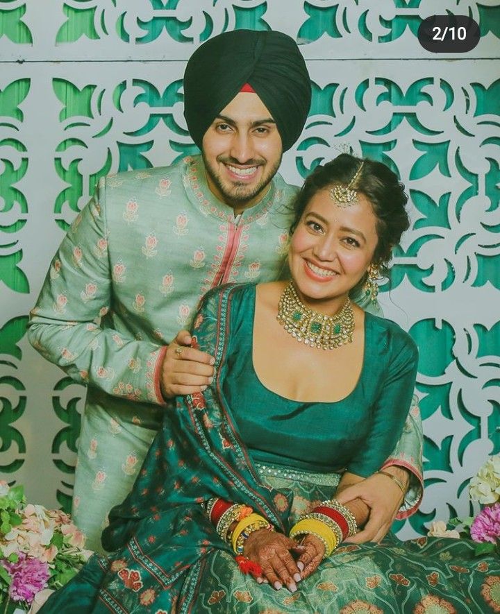 Neha Kakkar wedding, rohan preet, #nehupreet ,wedding pics,neha