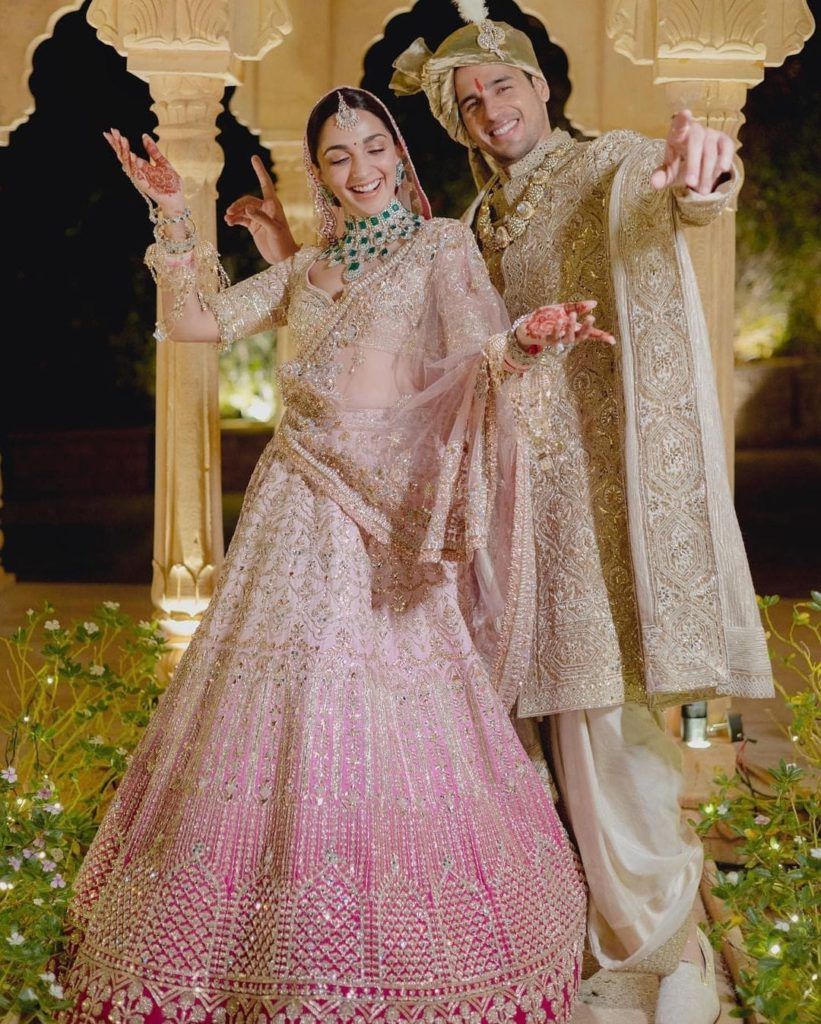 New pictures just in from Sidharth Malhotra and Kiara Advani ‘s wedding