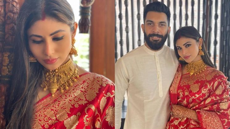 Newlywed Mouni Roy looks breathtaking as she shares post wedding photos with Suraj Nambiar