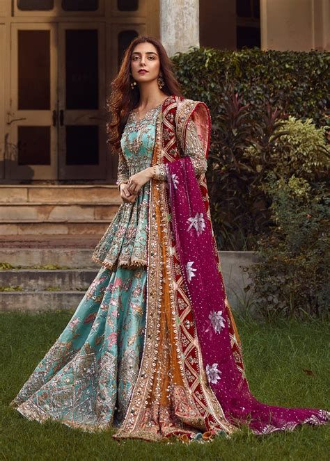 Pakistani Bridal Mehndi Dress Designs at Sarahhodge