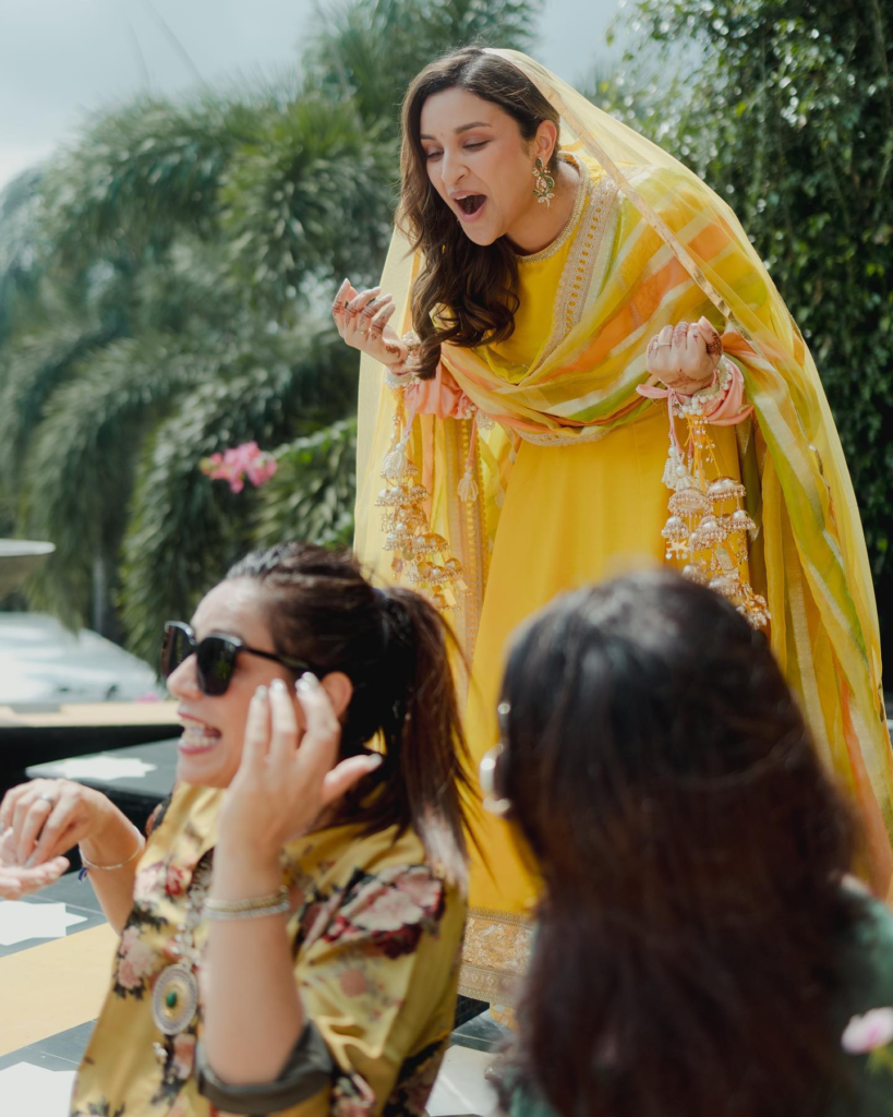 Parineeti Chopra Chooda Ceremony Pictures Are Vivacious! – ShaadiWish