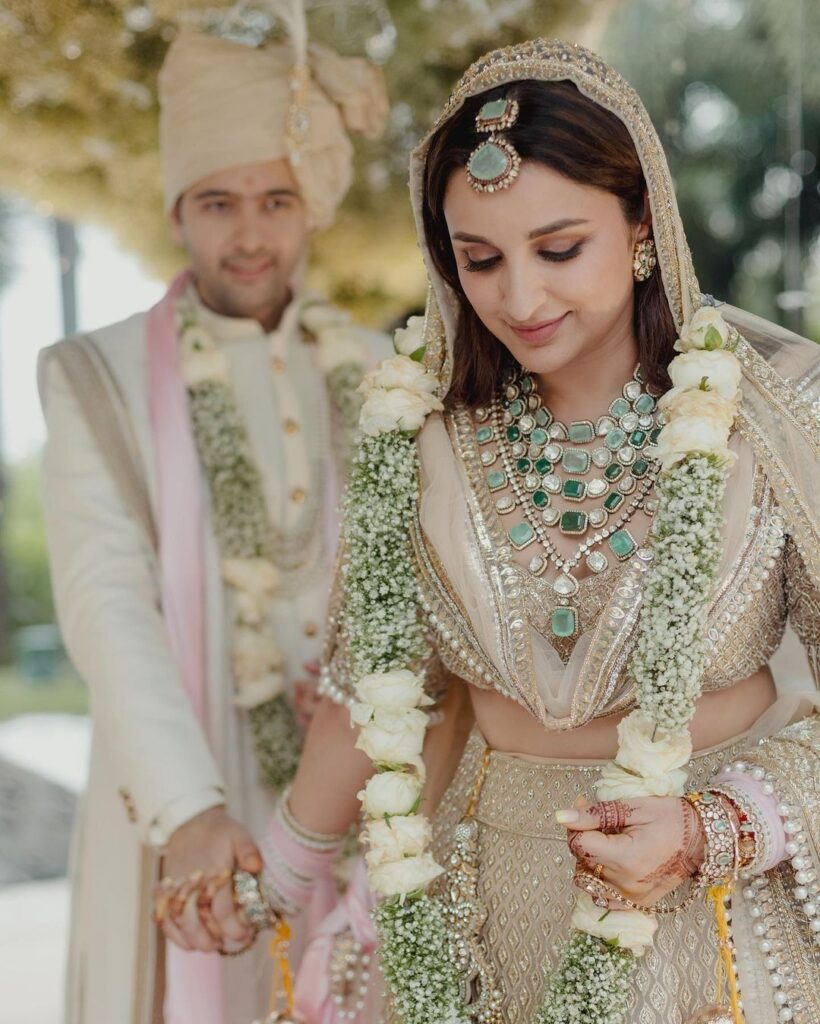 Parineeti Chopra Raghav Chadha’s Wedding Photos are live | Bollywood Wedding | Celebrity – WishNWed