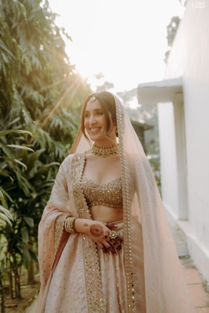 Pastel Pink Bridal Lehenga Designs