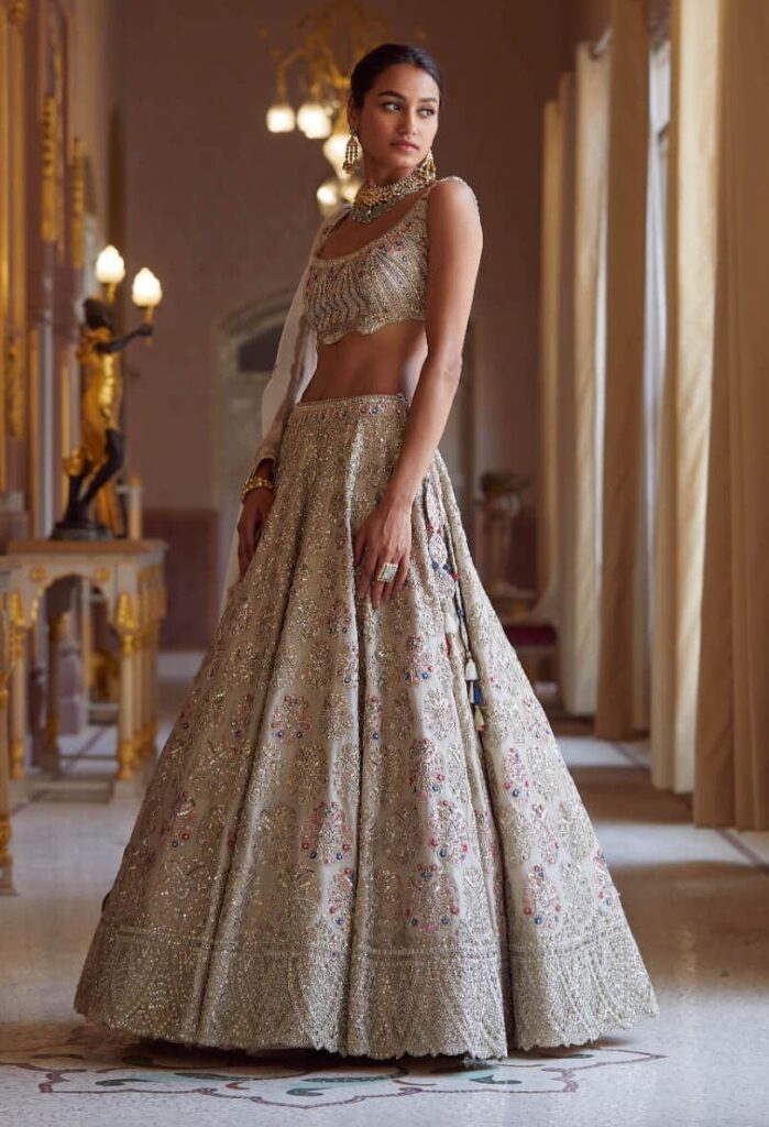 Pearl Handcrafted Lehenga Set