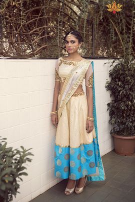 embroidered bridal lehenga