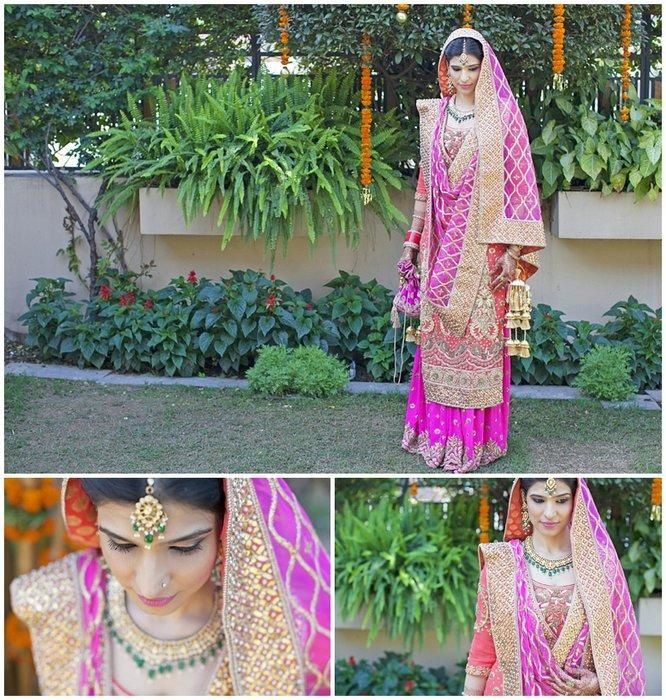 embroidered bridal lehenga