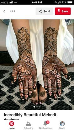 bridal mehndi