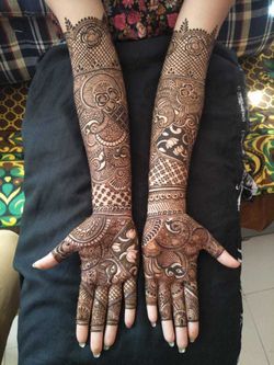 bridal mehndi